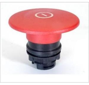 Teknic Red Mushroom Head Actuator Push Pull Ø 60mm, P2AMPPJ4